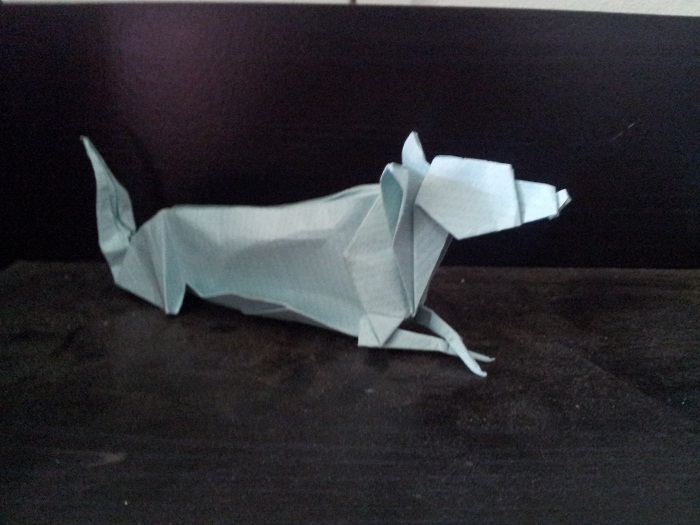 Loup de ty sovanne 
se loup que j'ai plier avec Papy Gami =D
