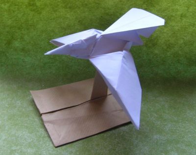 Martin-pécheur de Roman Diaz 
Papier imprimante
