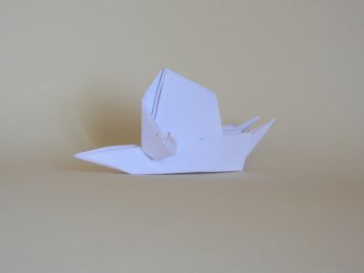 Escargot de Robert J Lang
Papier imprimante
