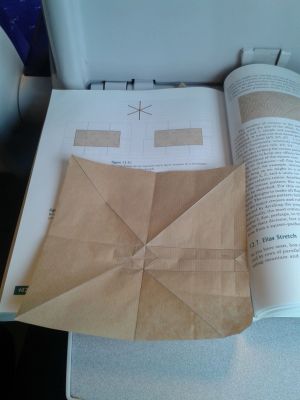 Pongiste − en cours de réflexion
Mots-clés: Box pleating