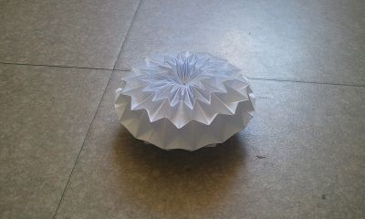 Magic ball
2nd essai a partir d'une feuille A3
