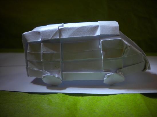 Autocaravane
Pour mon défi des peupliers contre Jorigami
