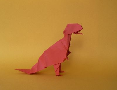 Tyrannosaure de John Montroll 02
Mots-clés: Tyrannosaure John Montroll