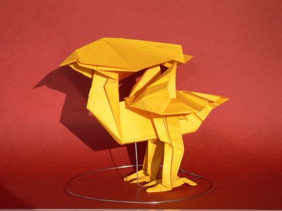 Yellow Bird de Kamiya Satoshi 01
En tant, 35x35cm.
Mots-clés: yellow bird Kamiya Satoshi chocobo