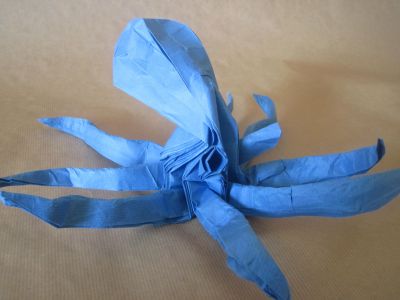 Pieuvre d'Argil
Kraft bleu 70 m environ 
