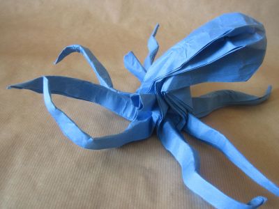 Pieuvre d'Argil
Kraft bleu 70 m environ 
