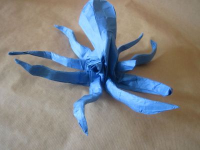 Pieuvre d'Argil
Kraft bleu 70 m environ 
