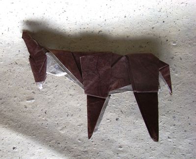 Ane, de R. Diaz
Papier de soi + unryu, 30x30 cm
