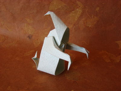 Fantome, Anibal Voyer
Kami 15x15 cm. 
