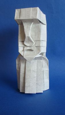 Moaïs, Ermakov
Papier marbre, 35x35 cm

