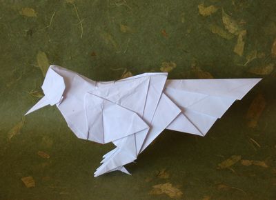 Mocking bird, Roman Diaz
Papier imprimante, 30x30 cm
