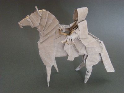 Nazgul, Jason Ku (1)
papier métalisé 40x40 cm. 
