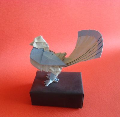 Oiseau, Sergio L. Guarachi
Tant+soie, 15x30cm
