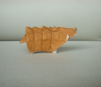 Sanglier, G. Hagiwara
20x20 double soie
