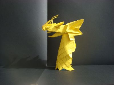 Tête de Dragon de Kawahata Fumiaki
Papier Vog, 60x22
