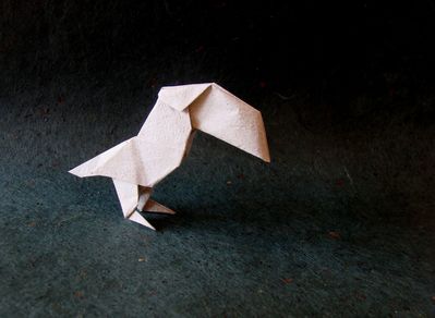 Toucan de Tanaka
Papier texturé 15x15 cm
