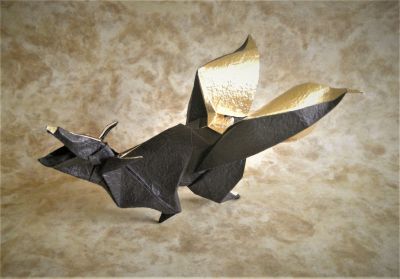 Dragon-loup
A partir de la base de l'oiseau !
