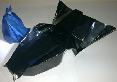 batman et batmobile
le même avec un peu de vent
