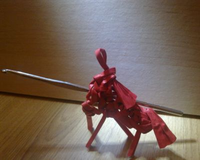 Centaure
Réalisé au crochet...
