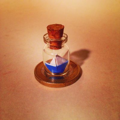Une bouteille à la mer
