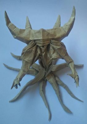 Lord octopoulpe
Mots-clés: horrorigami horror origami Lord Octopoulpe