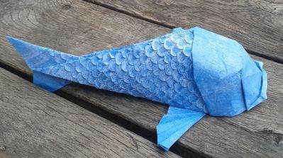 Poisson à écailles de Robert J Lang

