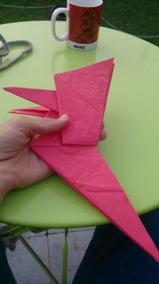 Pegasus de Satoshi Kamiya  en court de réalisation
Malheureusement la feuille récupéré n'était en très bon état ! elle était fort chiffonner sur un grand morceaux !
Mots-clés: Pegasus de Satoshi Kamiya en court de réalisation