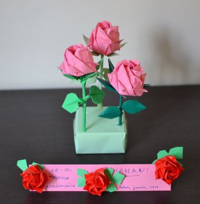Anniversaire de ma mère
Ensemble de roses de Naomiki Sato
