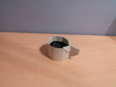 Septembre 2015 - Café noir d'Aurèle Duda
Le pliage du challenge 
