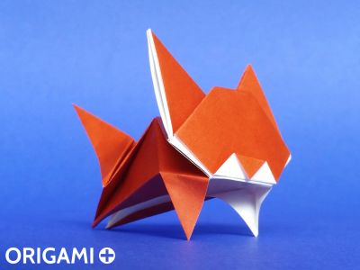 Chat bondissant
Tuto vidéo : https://www.youtube.com/watch?v=X27pw3s0rmg
Mots-clés: origami, chat, animaux