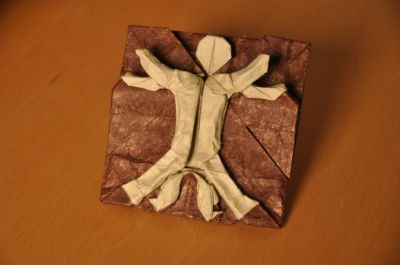 L'homme de Vitruve de Da Vinci
