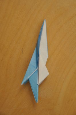 Pingouin de Saku, Ouverture du grand triangle
Mots-clés: challenge pliage pingouin