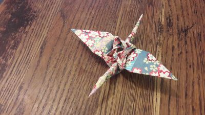 rose crane
washi
