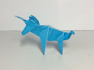 ORIGAMI licorne
Petite licorne sympa 

