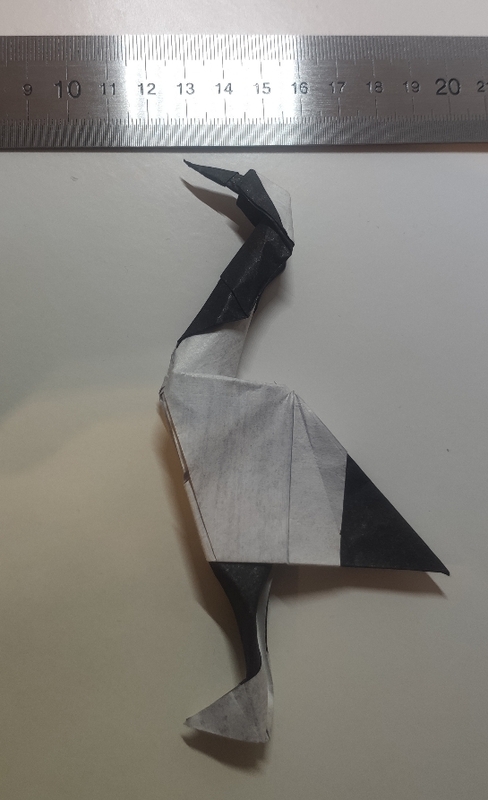Grue japonaise de Patricio Kunz
Plié à partir d'un sandwich de 24cm
