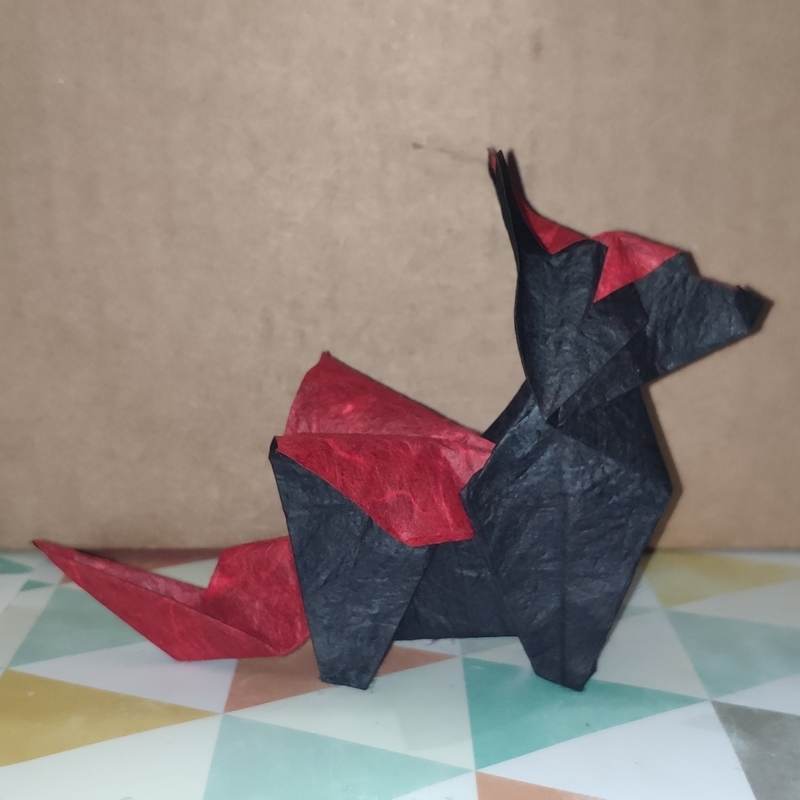 Dragon dog de Peter Buchan-Symons
Papier : duo thai 24cm
