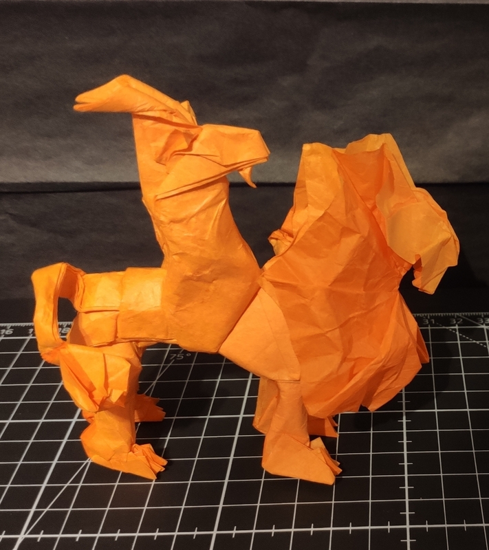 Chimera de Peter Buchan-Symons 
Papier : double soie 45cm
